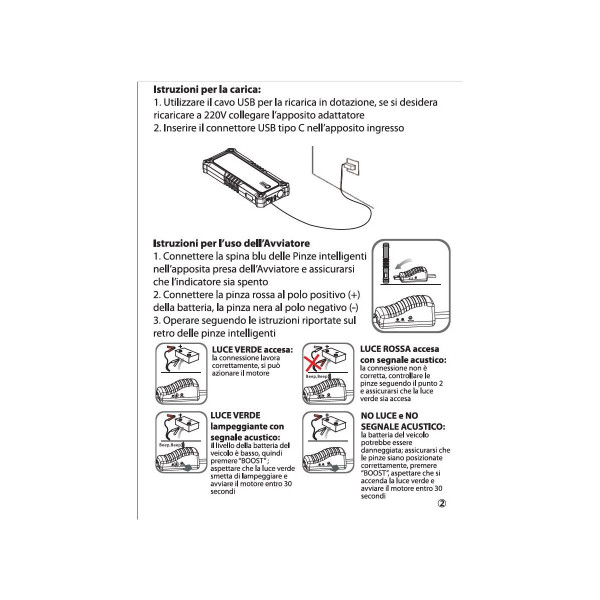 Avviatore portatile professionale | PROFESSIONAL LITHIUM START EVO 2.0