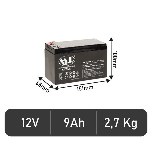 Batteria BE 12009 CY