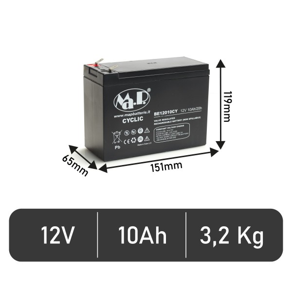 Batteria BE 12010 CY