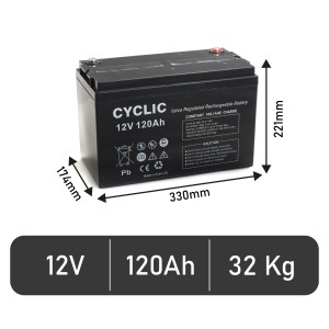Batteria BE 12120 CY Batteria BE 12120 CY