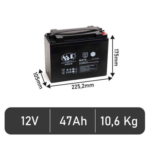 Batteria BEVF 38