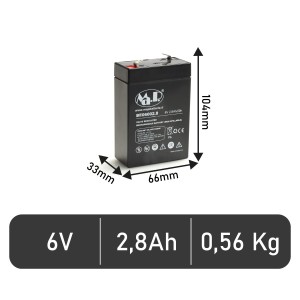 Batteria BE 06002,8