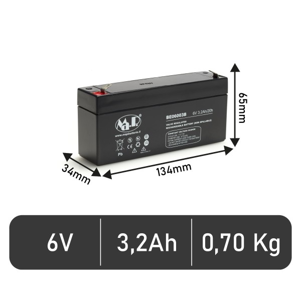 Batteria BE 06003 B