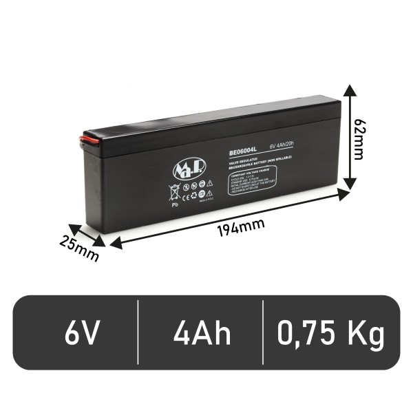Batteria BE 06004 L