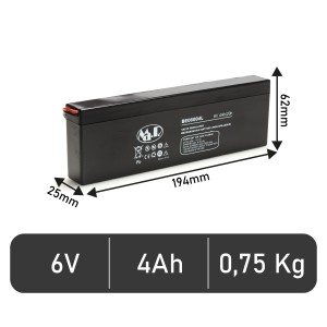 Batteria BE 06004 L Batteria BE 06004 L