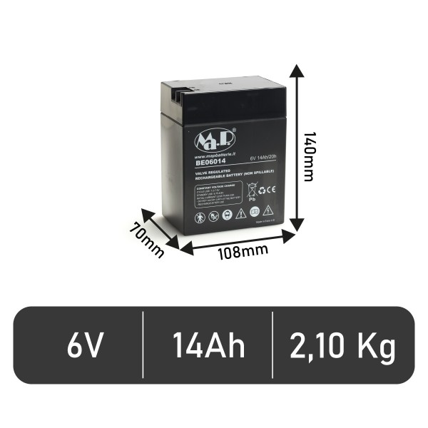 Batteria BE 06014