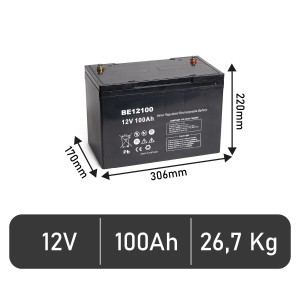 Batteria BE 12100 Batteria BE 12100