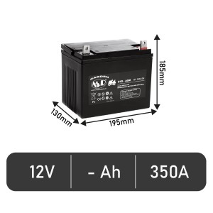 Batterie Tagliaerba U1D-AGM
