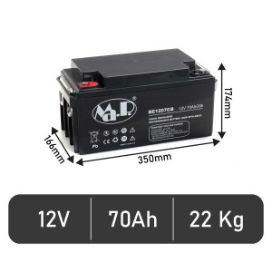 Batteria BE 12070 B