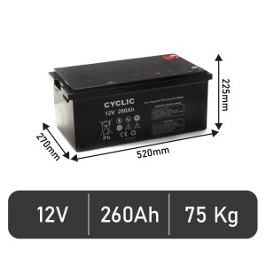 Batteria BE 12260 CY