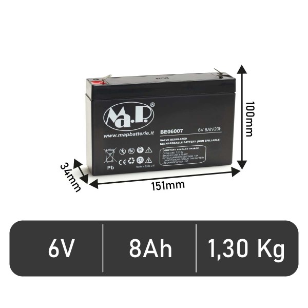Batteria BE 06007