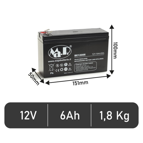 Batteria BE 12006