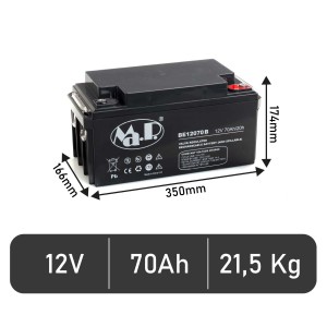Batteria BE 12070 B